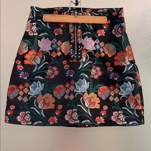 Sister Jane A Line Floral Print Skirt